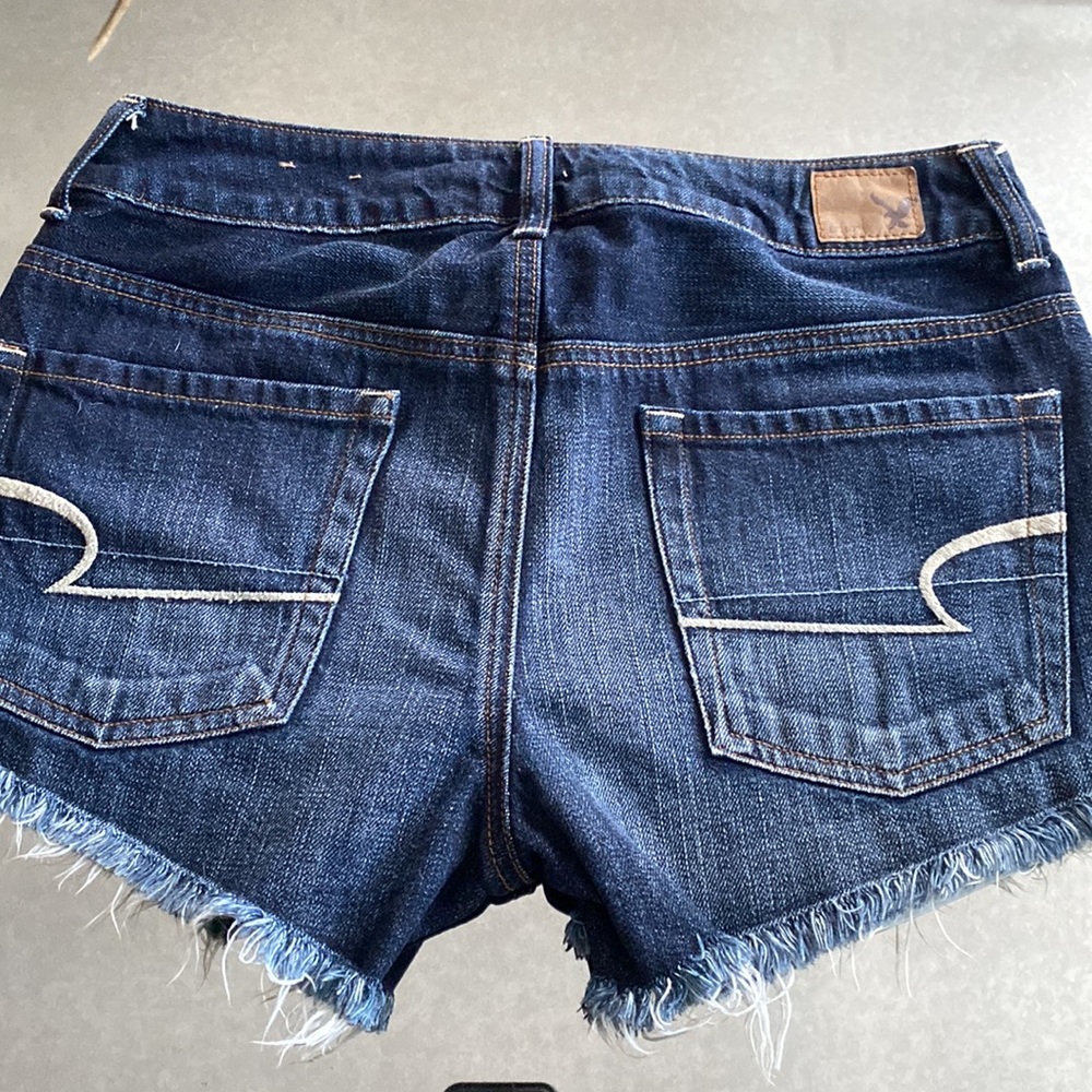 Hi-Rise Festival Jean Shorts, Size 2